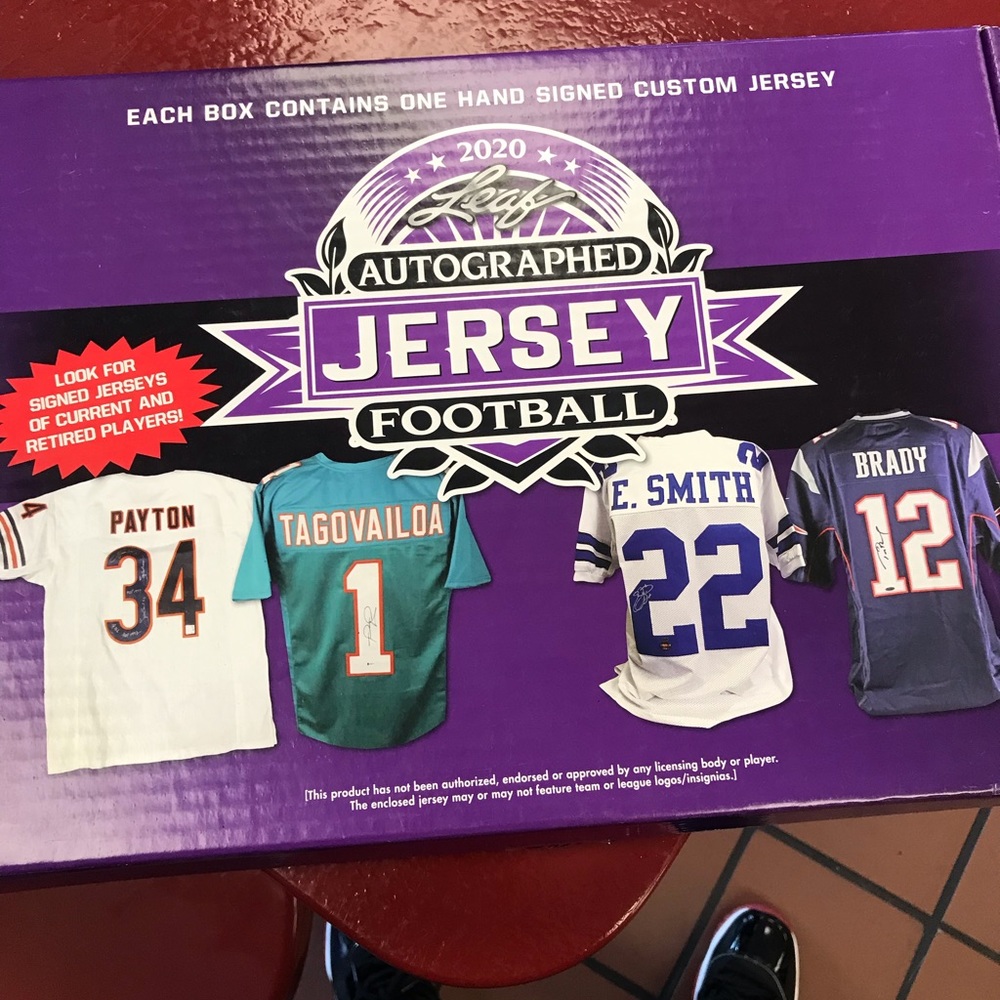 Signed bob lilly jersey